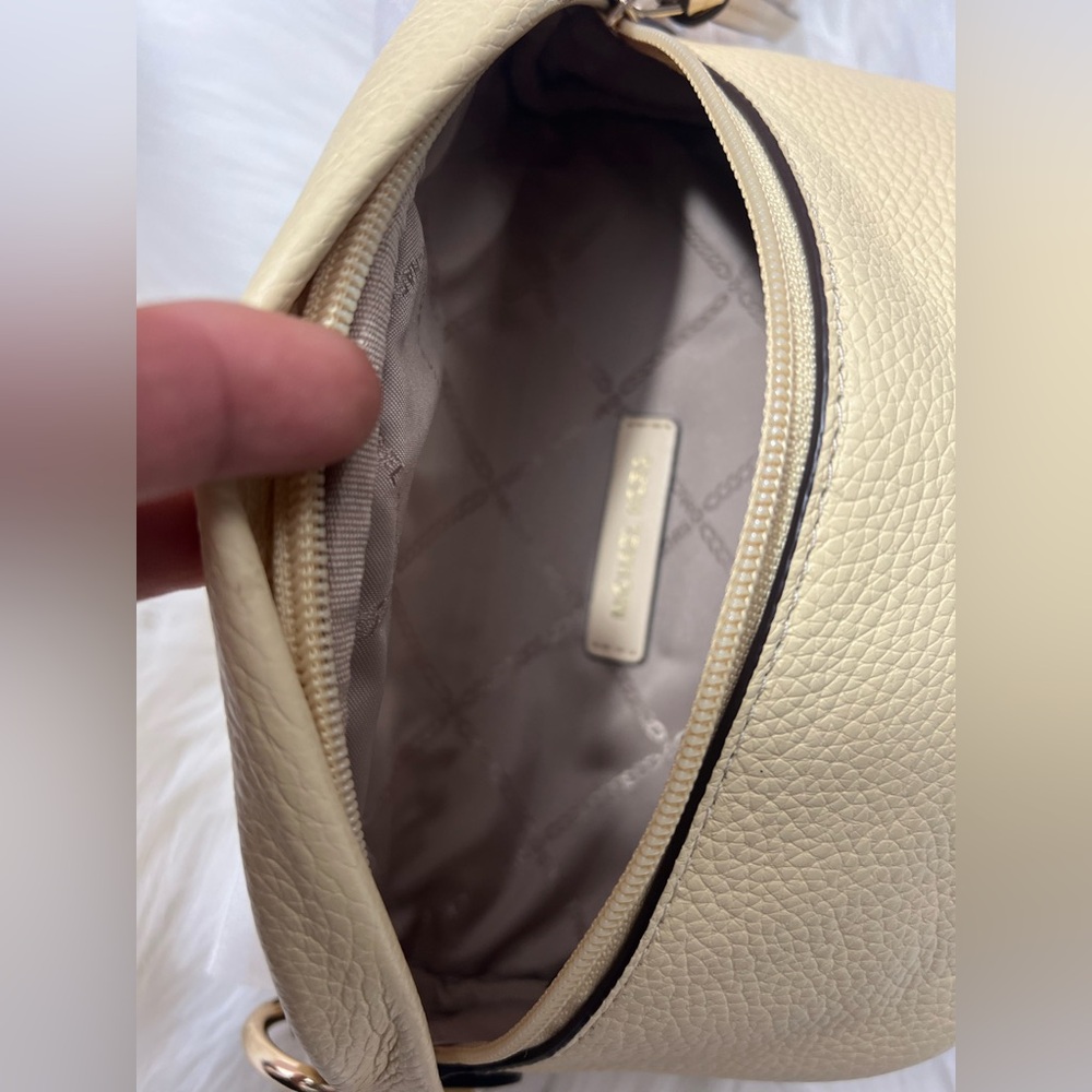 Michael Kors Cream Crossbody Belt Bag - Picture 3 of 14